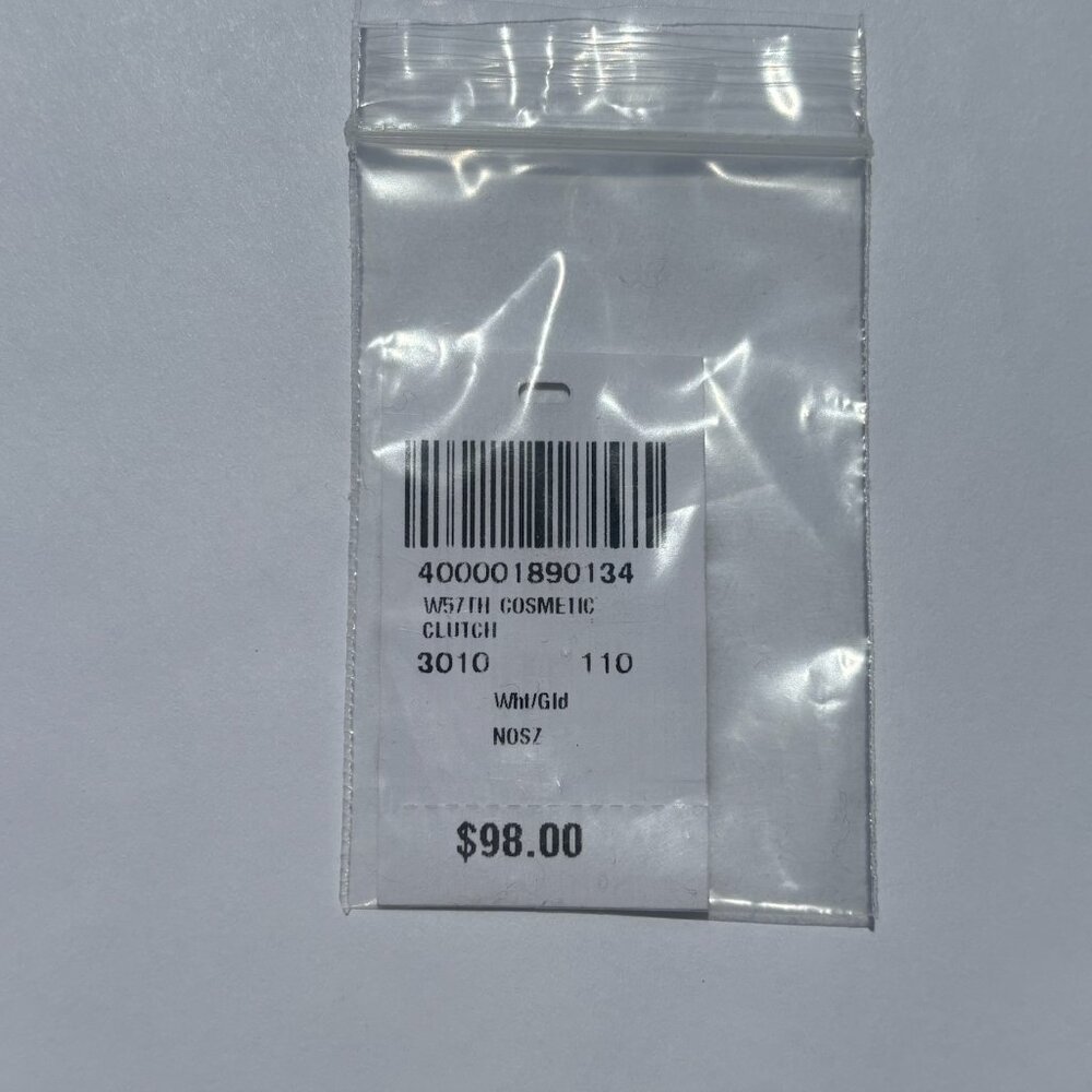 Henri Bendel W57th Cosmetic Clutch - White Gold - Picture 14 of 14